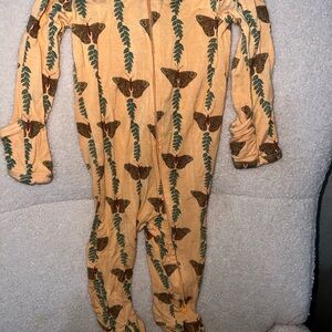 Butterfly Print Kids One Piece